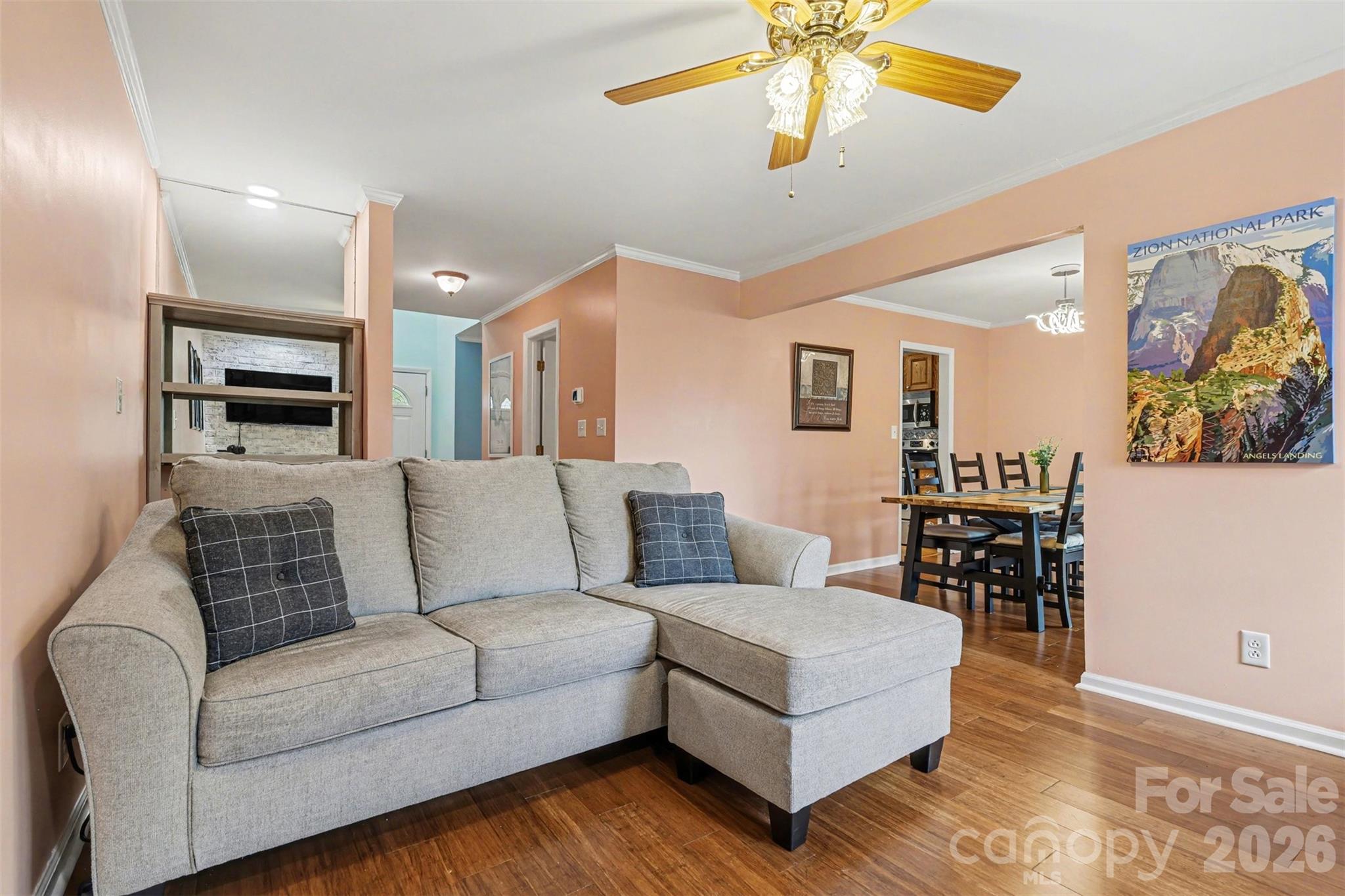26030 Misty Way Drive Tega Cay, SC 29708 - Photo 8 of 43 a living room with furniture and painting on the wall