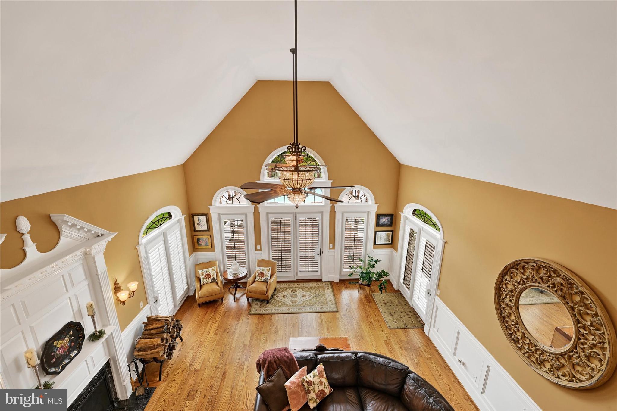 2258 Baldwin Mill Road Fallston, MD 21047 - Photo 64 of 82 View from second floor to family room