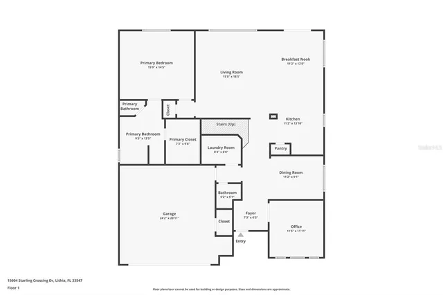a picture of a floor plan