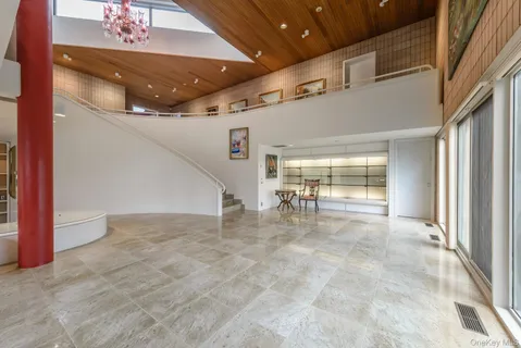 a view of balcony