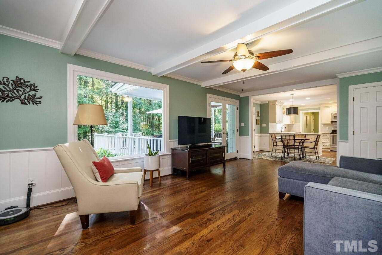 11000 Coachmans Way Raleigh, NC 27614 - Photo 10 of 30 Family Room with view into Kitchen.