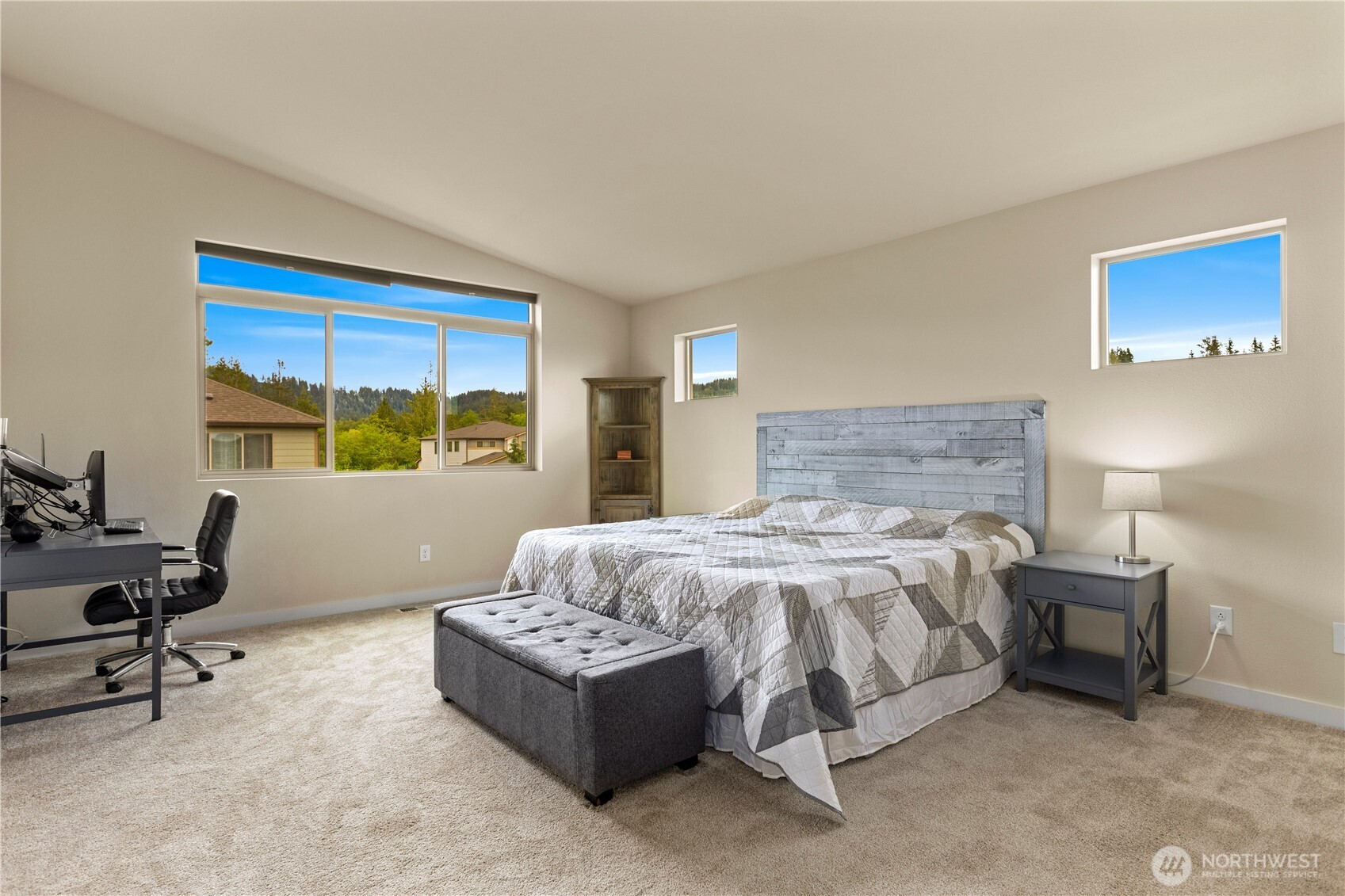 396 South Sergeant Street Buckley, WA 98321 - Photo 30 of 39 a bedroom with a bed and a window