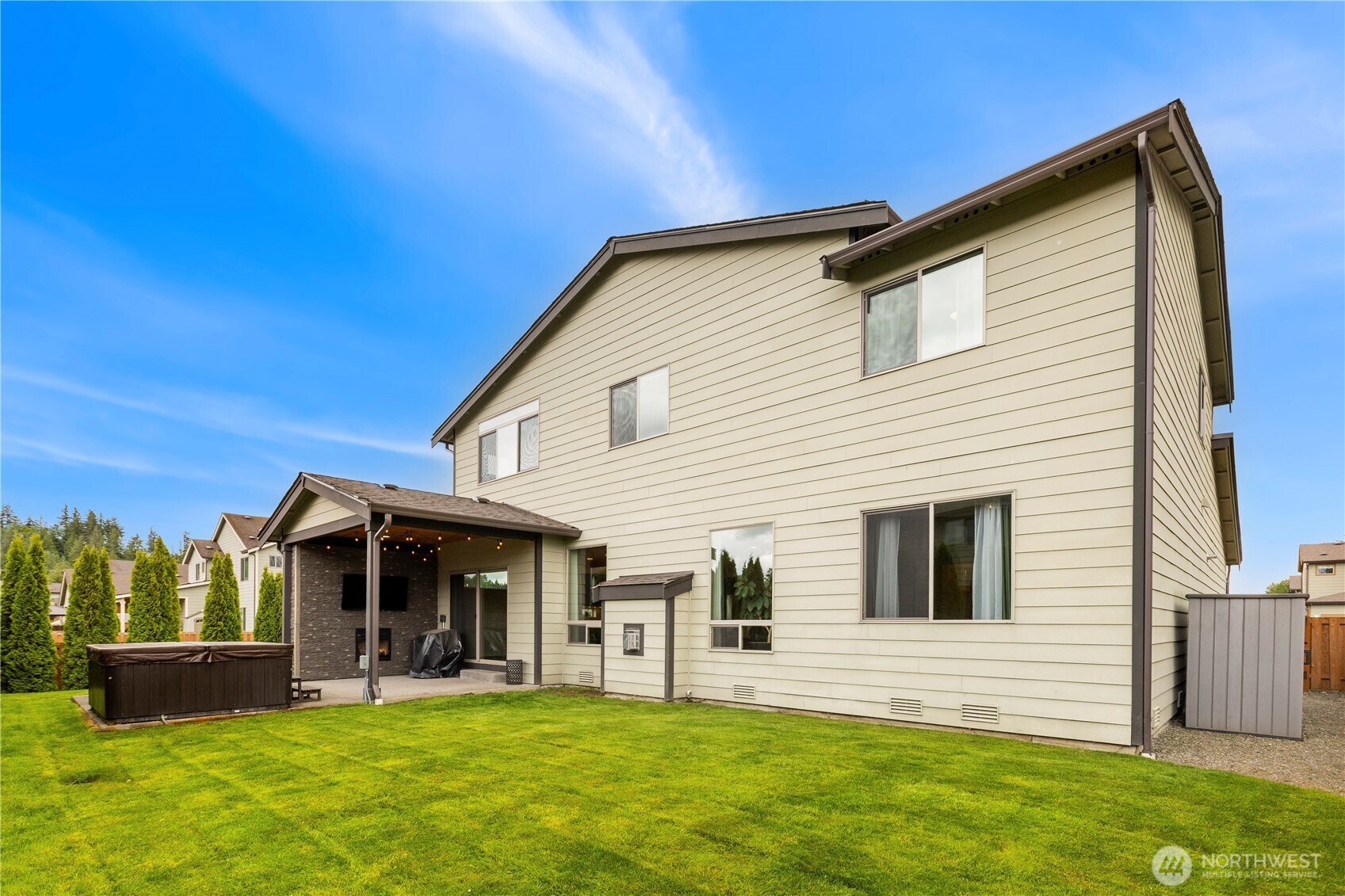 396 South Sergeant Street Buckley, WA 98321 - Photo 37 of 39 a view of a house with a yard