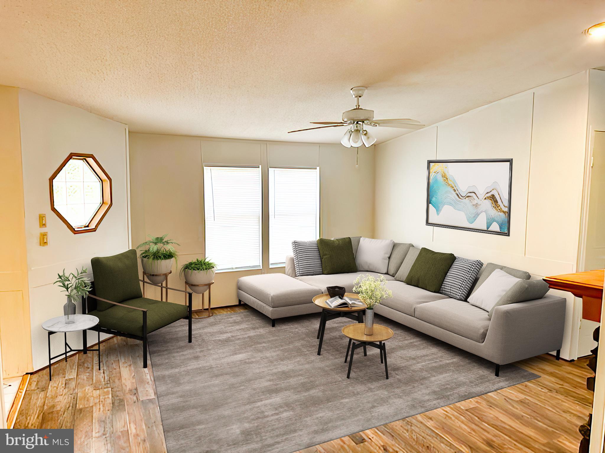 4065 Chalklevel Road Louisa, VA 23093 - Photo 3 of 21 Virtually Staged Living Room Photo
