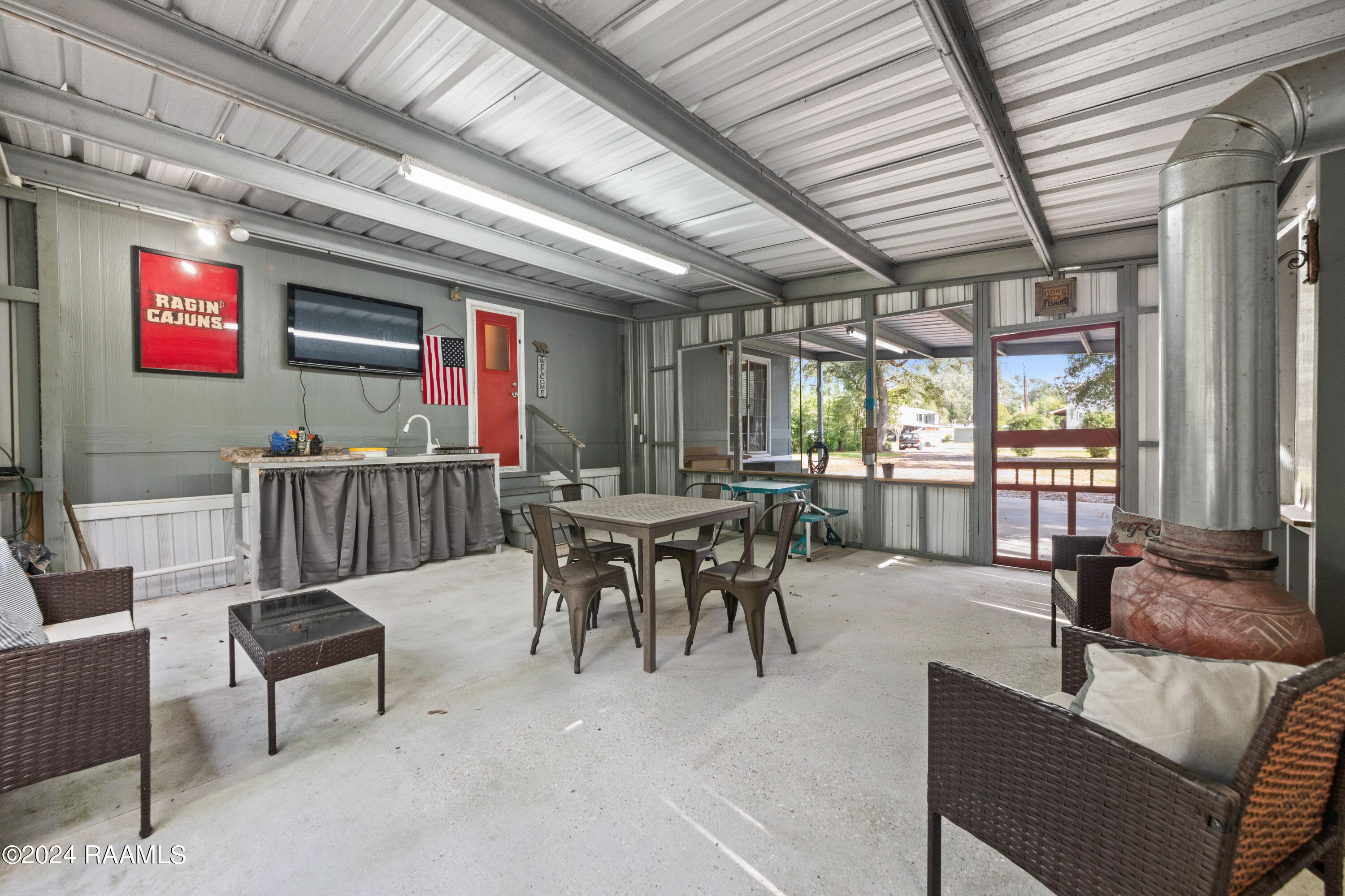 1082 Herman Dupuis Road Breaux Bridge, LA 70517 - Photo 19 of 40 Great outdoor entertaining space