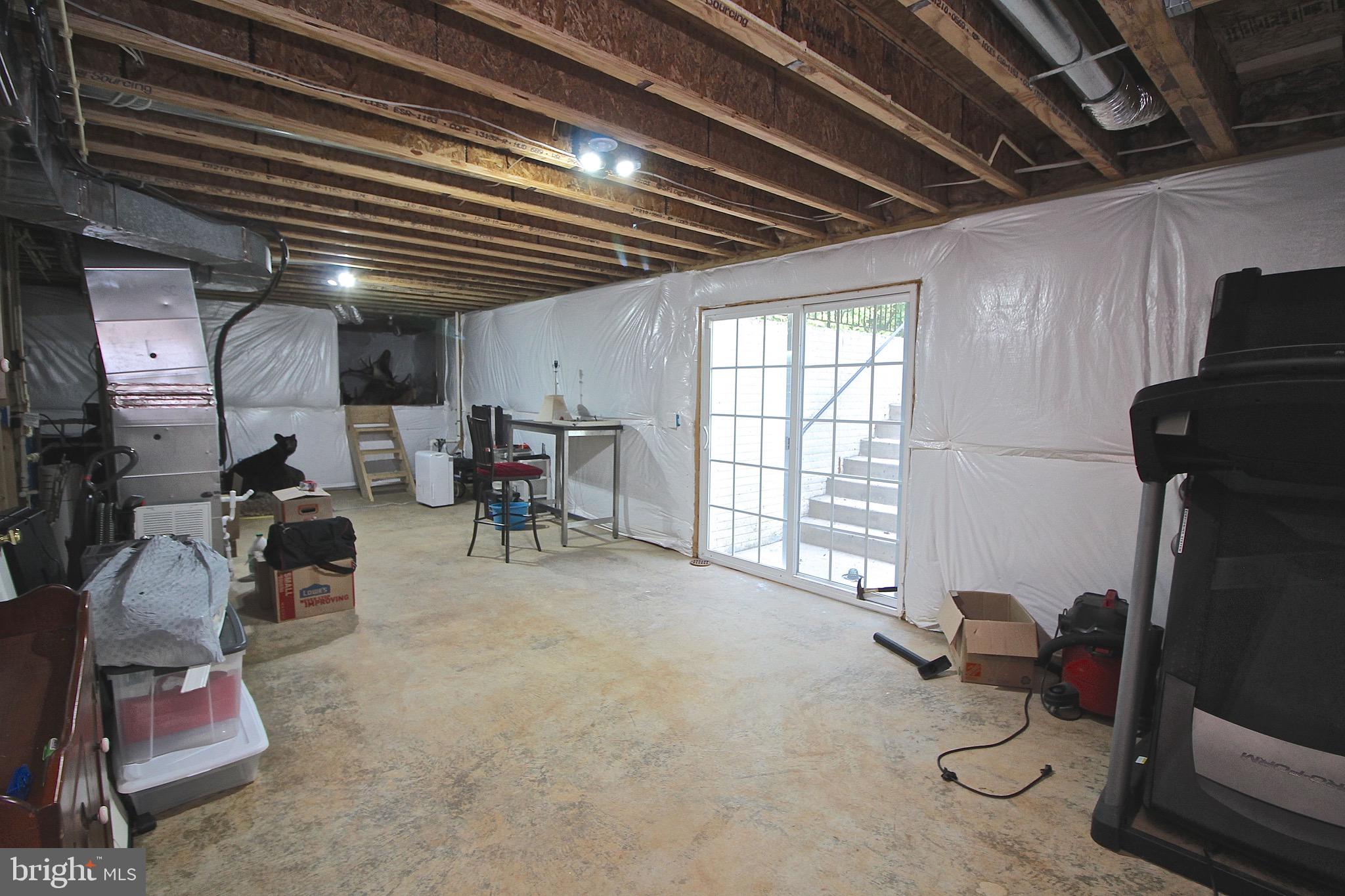 7772 Greenwich Road Catlett, VA 20119 - Photo 29 of 34 Basement level unfinished space