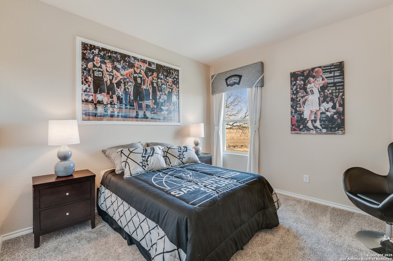 4947 Blue Ranch San Antonio, TX 78222 - Photo 19 of 27 a bed room with a bed and a chair