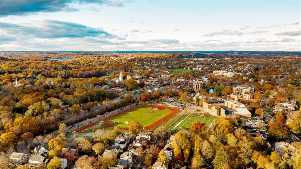 30 Prospect Street Winchester, MA 01890 - Photo 41 of 42 an aerial view of residential building and ocean