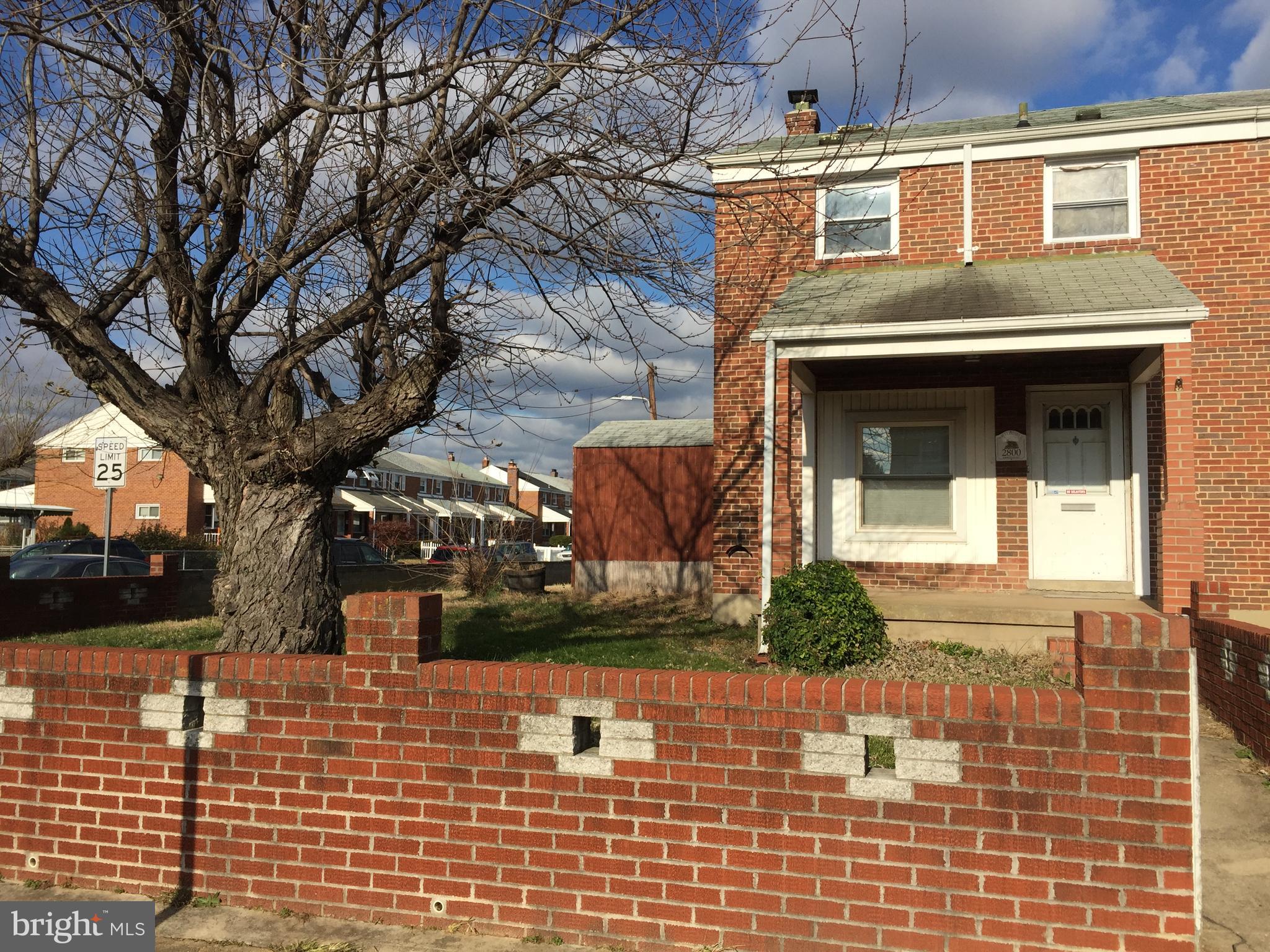 2800 Kirkleigh Road Baltimore, MD 21222 - Photo 1 of 6 a view of house with yard