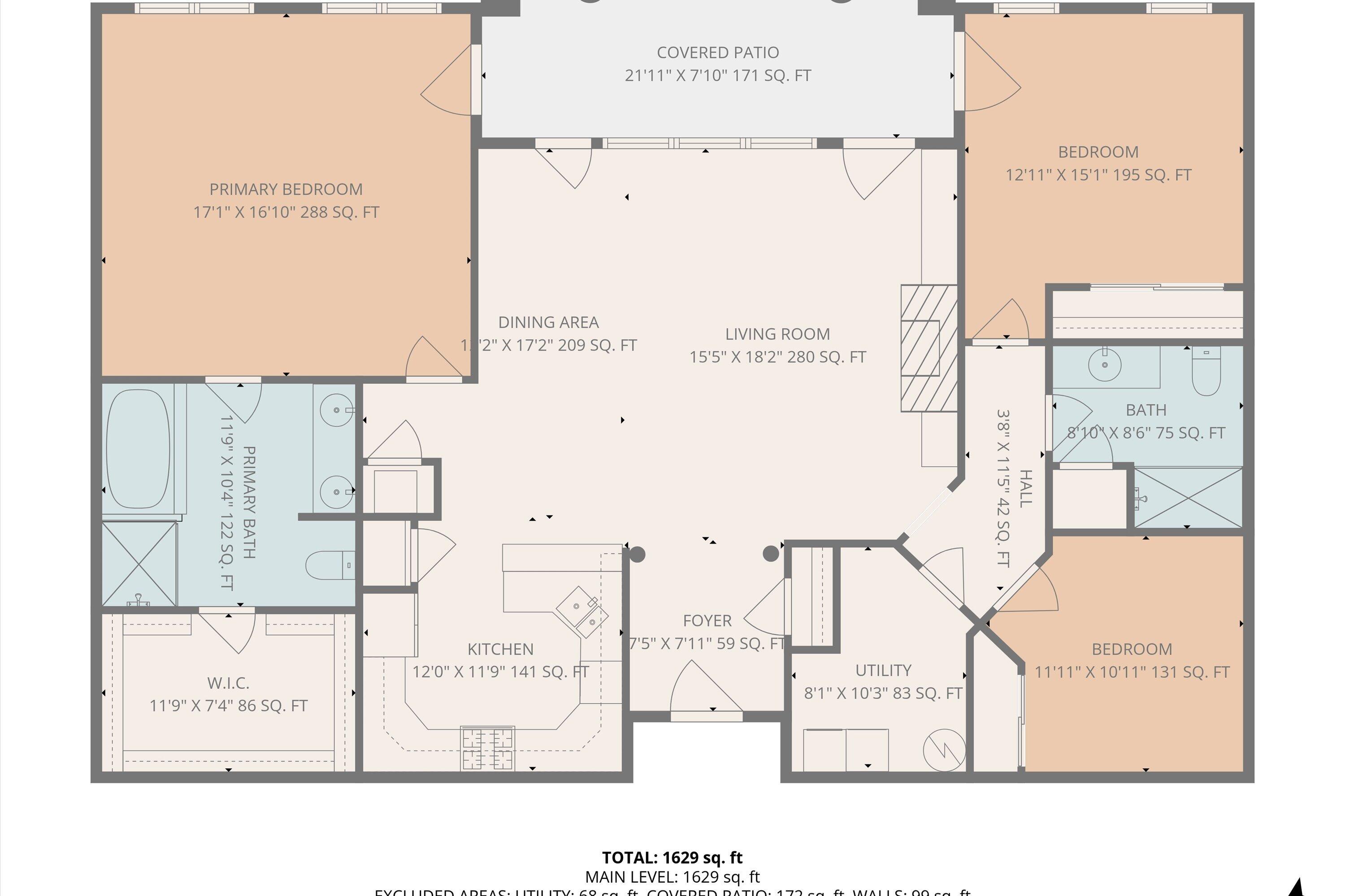 2125 Yellow Mountain Road Southeast, Unit 111 Roanoke, VA 24014 - Photo 34 of 34 35-Floor Plan