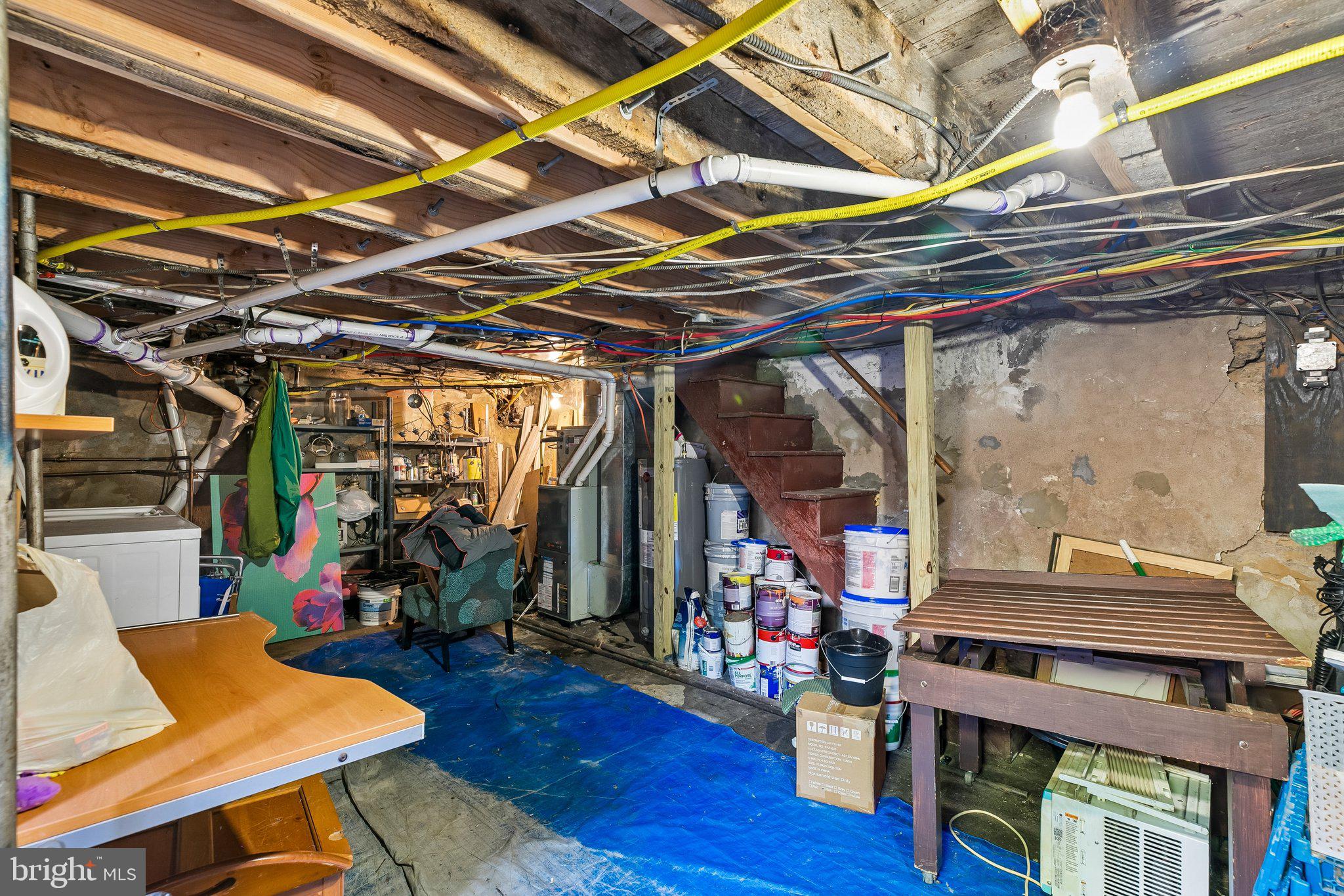 527 South 7th Street, Unit 1 Philadelphia, PA 19147 - Photo 33 of 33 Versatile basement with potential charm.