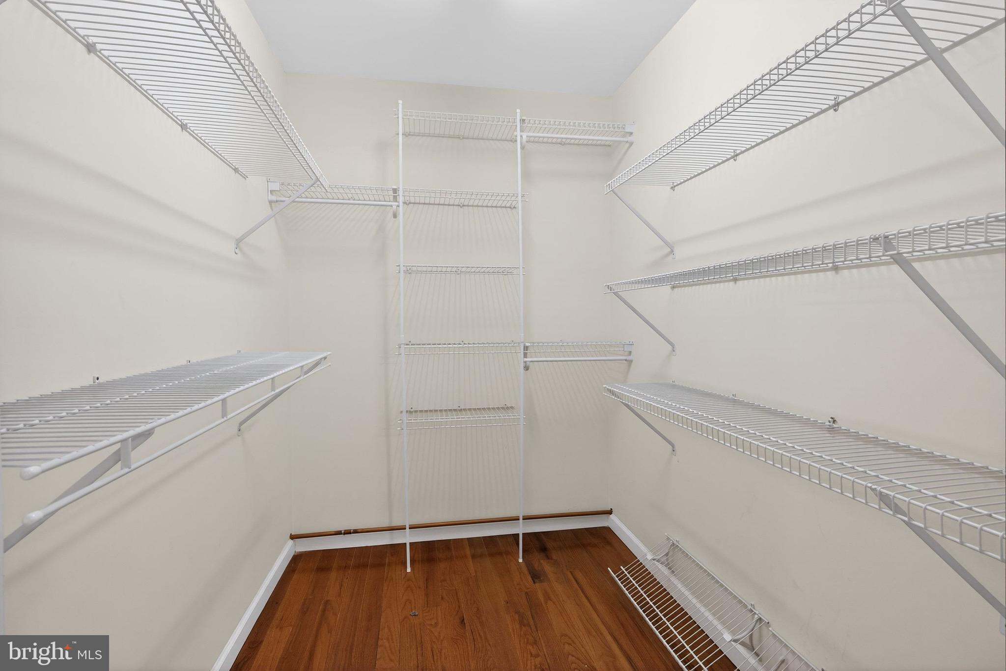 764 Lakehurst Road Browns Mills, NJ 08015 - Photo 19 of 36 a view of a room with racks on the wall