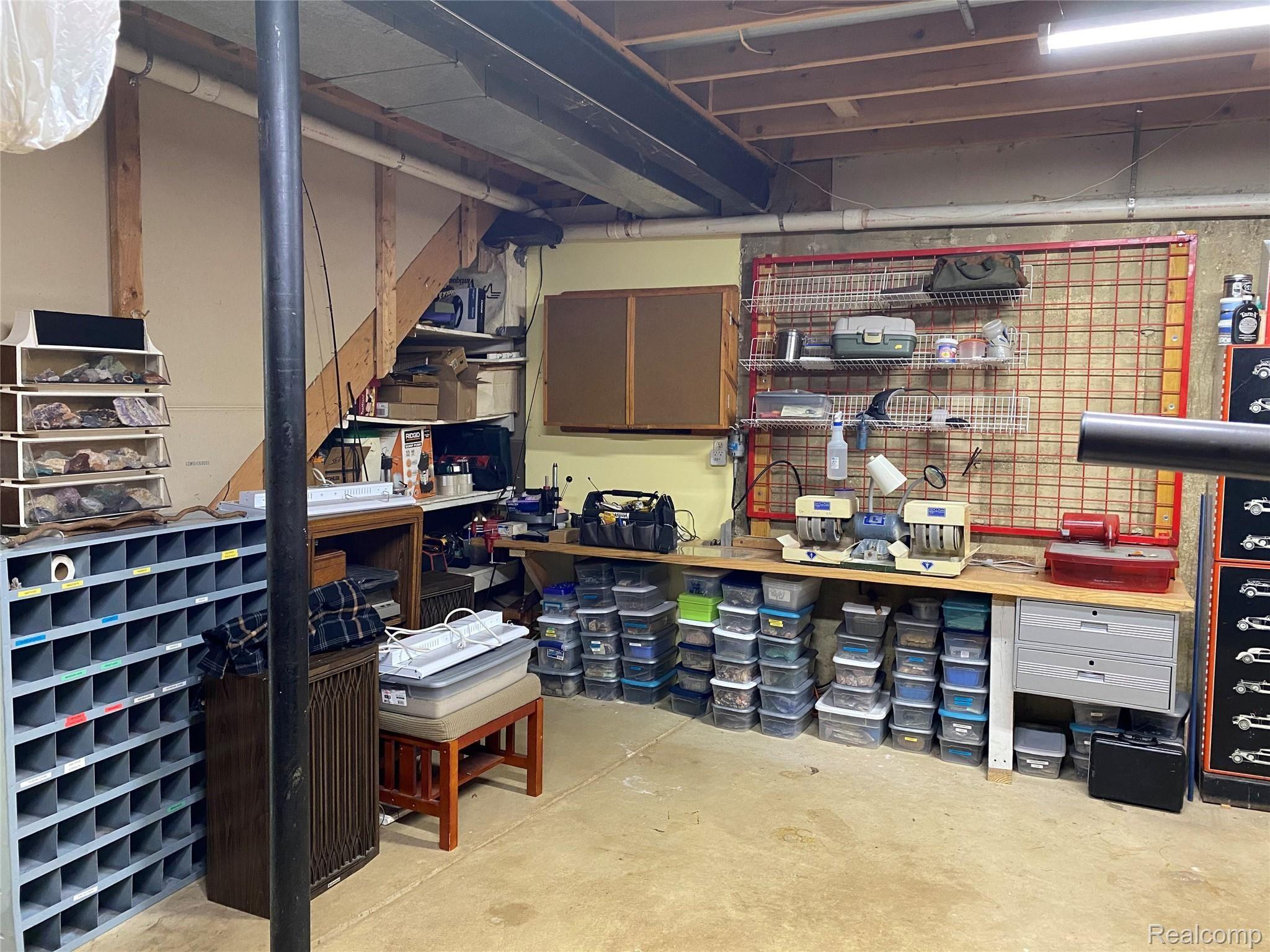 6996 Crofoot Road Fowlerville, MI 48836 - Photo 32 of 36 Large Storage Area in Basement!