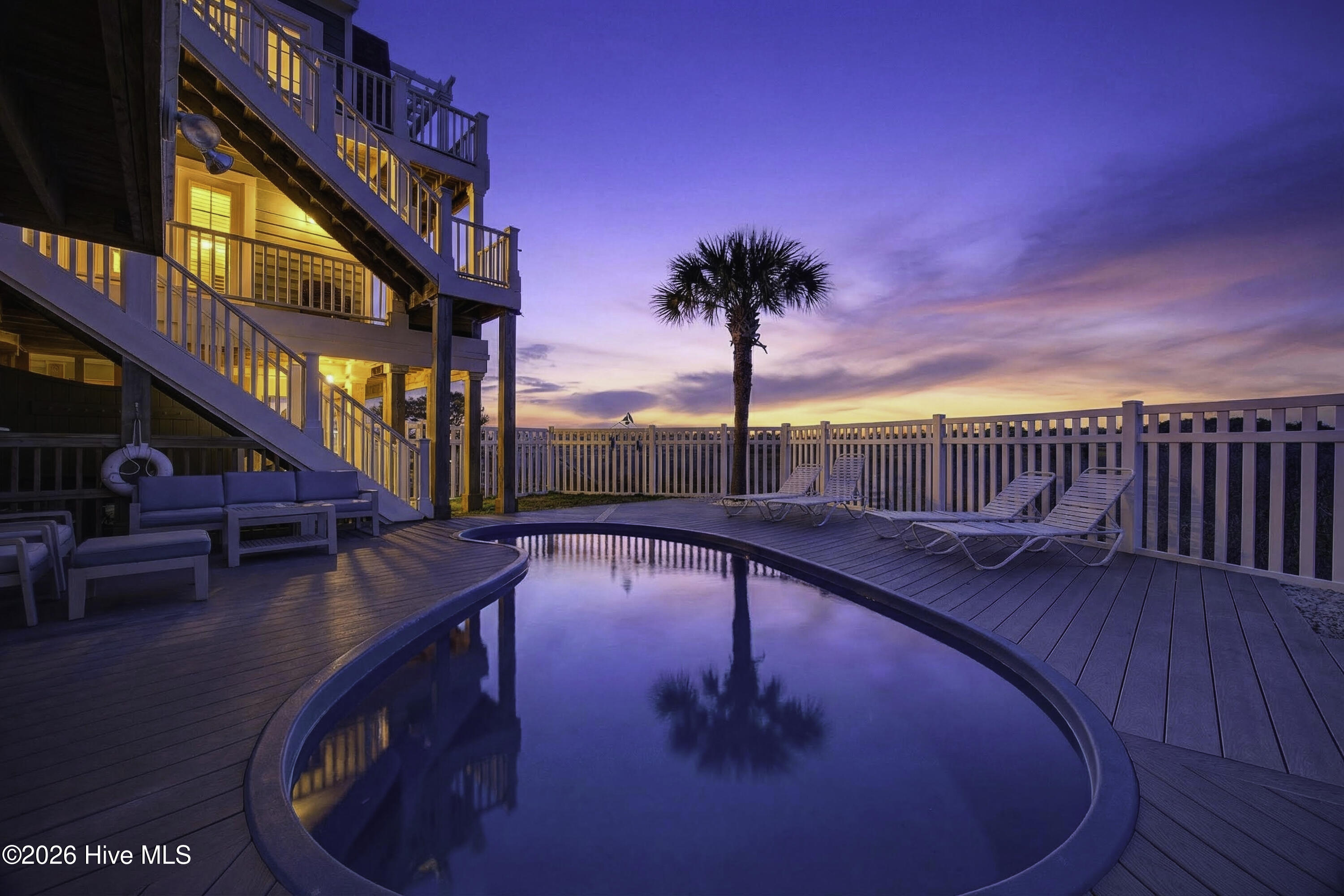1055 Tide Ridge Drive Holden Beach, NC 28462 - Photo 27 of 127 1055TideRidgeDrive-19_Dusk