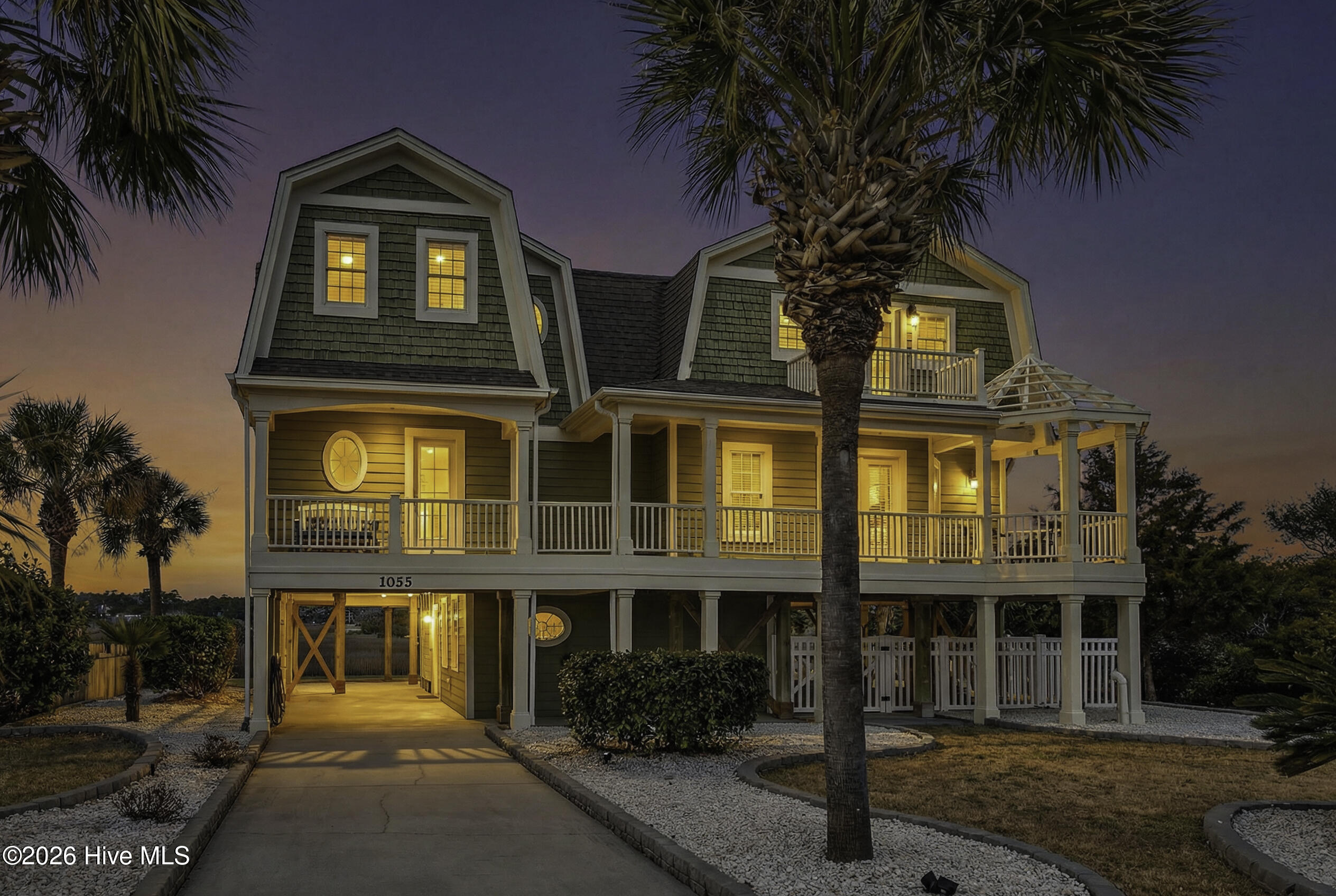 1055 Tide Ridge Drive Holden Beach, NC 28462 - Photo 2 of 127 1055TideRidgeDrive-10_Dusk_01