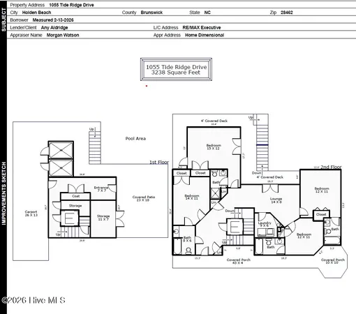 $1,700,000 | 1055 Tide Ridge Drive, Holden Beach, NC 28462