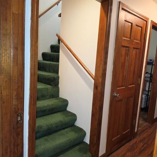 69 Morse Road Fort Fairfield, ME 04742 - Photo 32 of 53 Stairs to Primary Bedroom