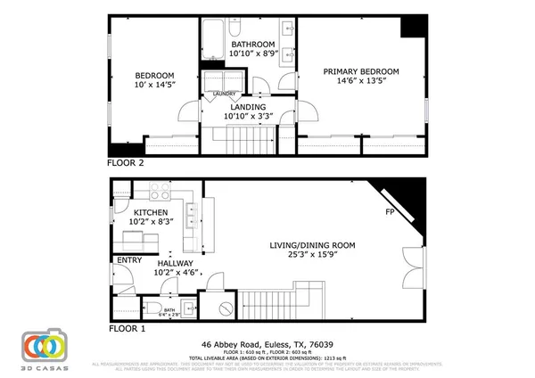 $1,900 | 46 Abbey Road, Euless, TX 76039