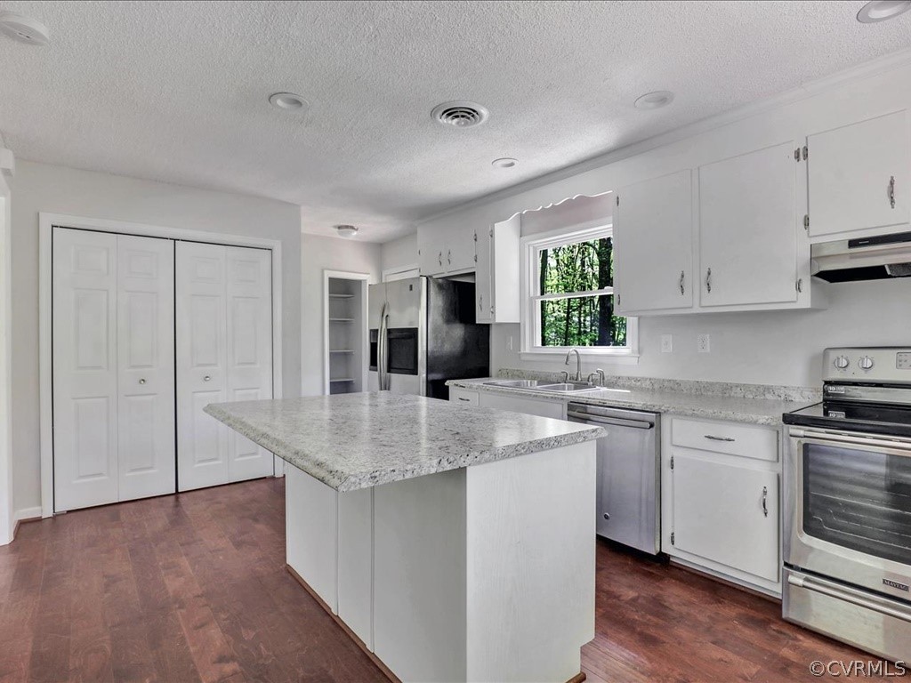 2125 Mountain View Road Powhatan, VA 23139 - Photo 8 of 28 Kitchen with island, pantry, stainless steel appli