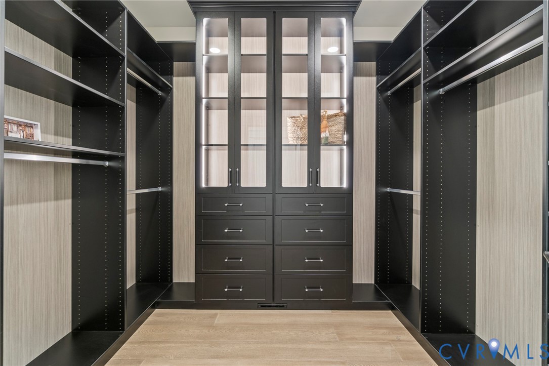 4891 Gooden Trail Quinton, VA 23141 - Photo 14 of 52 Walk in closet featuring light wood-style floors