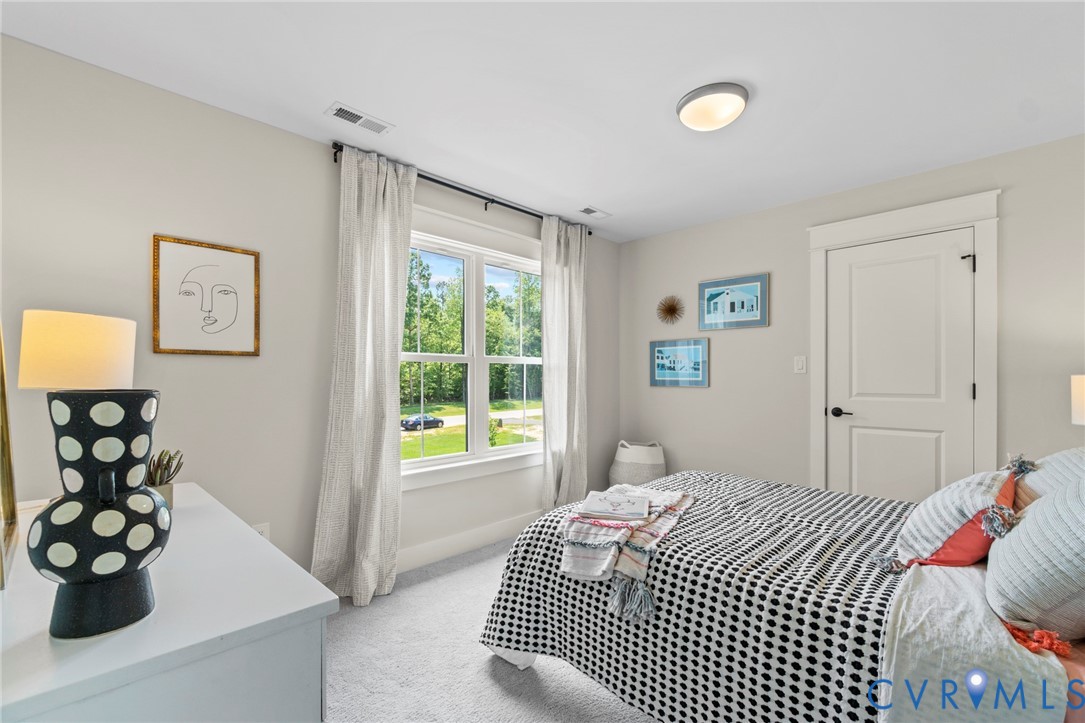 4891 Gooden Trail Quinton, VA 23141 - Photo 39 of 52 Bedroom with light colored carpet and baseboards