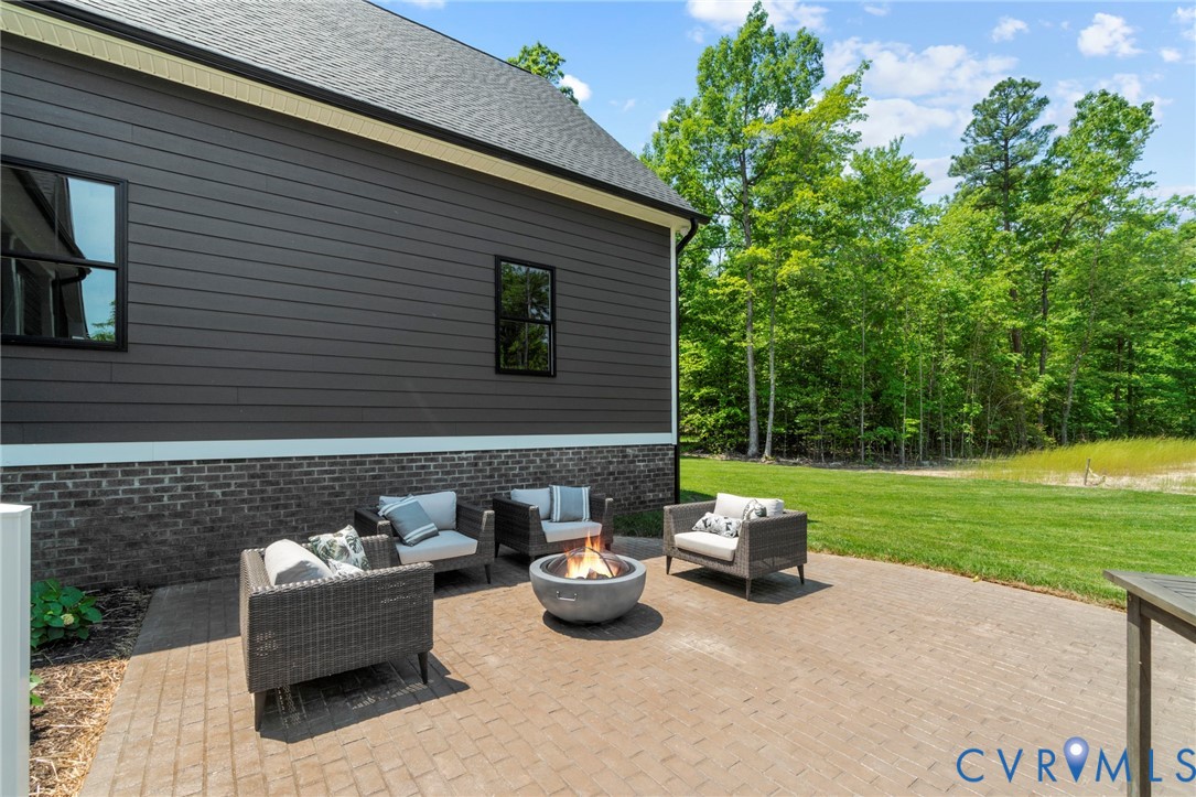 4891 Gooden Trail Quinton, VA 23141 - Photo 51 of 52 View of patio / terrace featuring an outdoor livin
