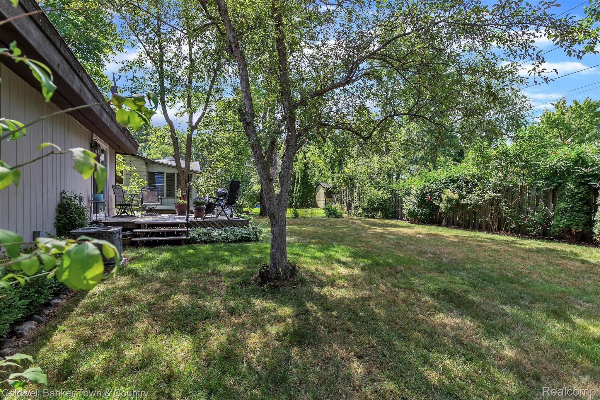 2815 West Commerce Road Milford, MI 48380 - Photo 35 of 43 Backyard view from side of house