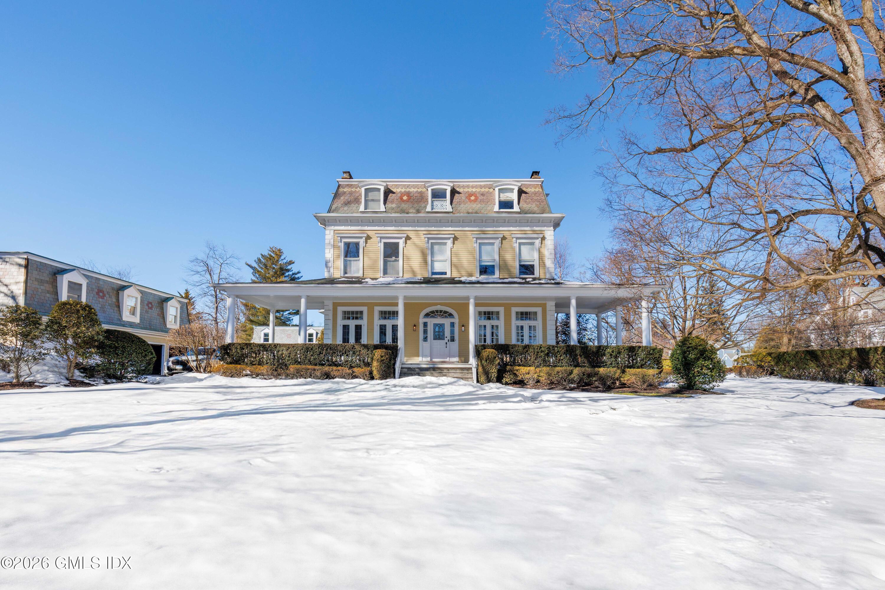 2 Old Church Road, Unit 1 Greenwich, CT 06830 - Photo 2 of 36 FrontYard-Winter