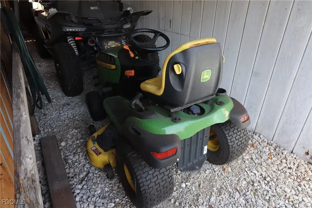 a view of a storage room with a lot of stuff