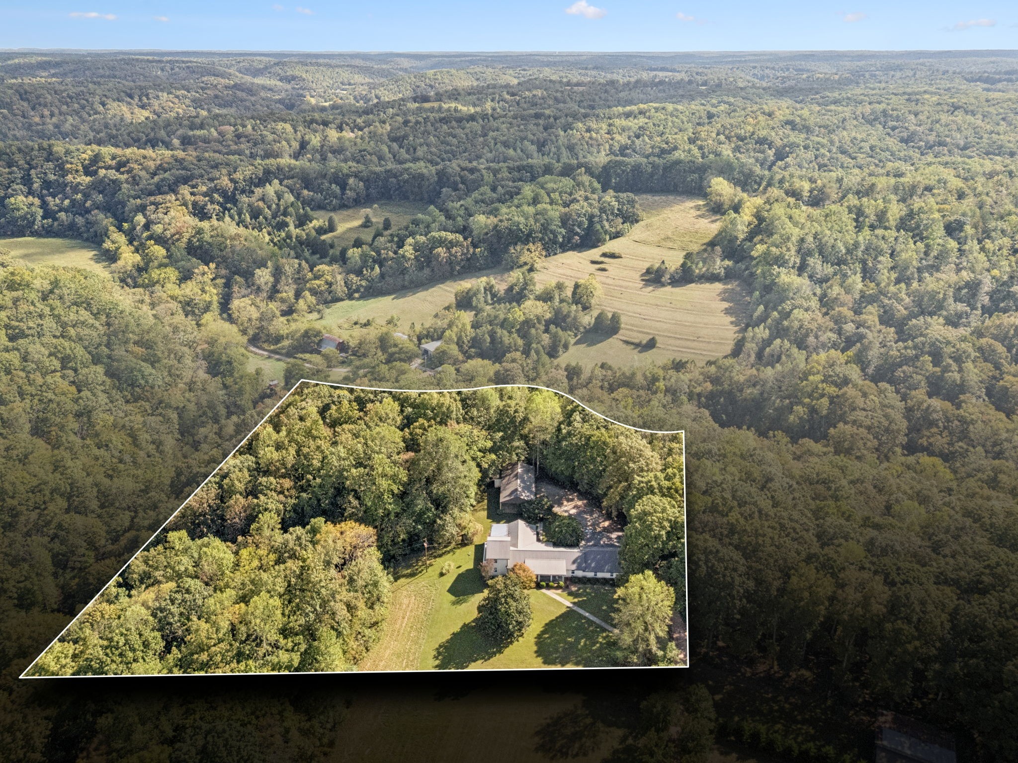 7144 Carter Road Fairview, TN 37062 - Photo 2 of 39 an aerial view of residential houses with outdoor space