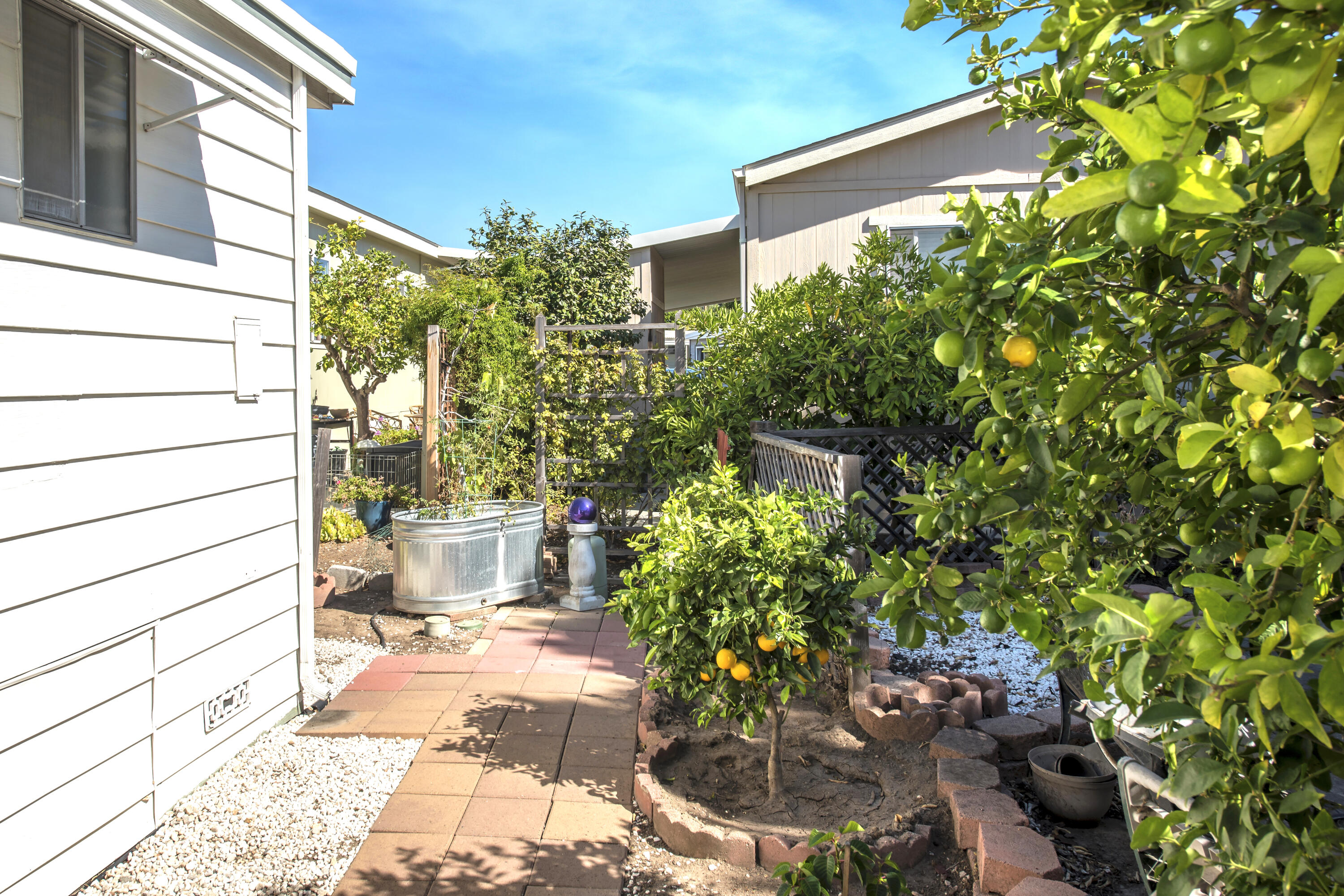 333 Old Mill Road, Unit 19 Santa Barbara, CA 93110 - Photo 12 of 16 Rear patio/garden areas