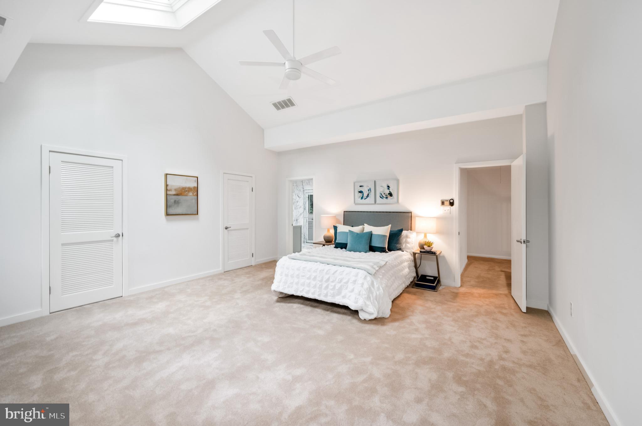 9501 Watts Road Great Falls, VA 22066 - Photo 34 of 73 Master bedroom with two walk in closets