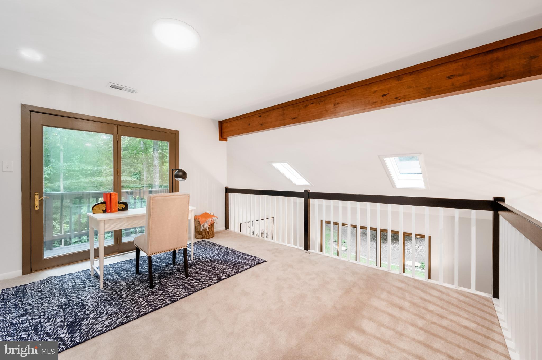 9501 Watts Road Great Falls, VA 22066 - Photo 40 of 73 Work from home office overlooking trees