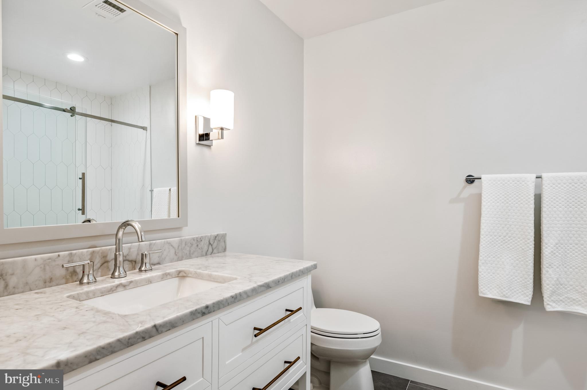 9501 Watts Road Great Falls, VA 22066 - Photo 46 of 73 New designer hall bath