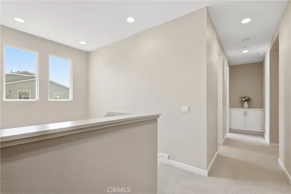 a bedroom with a bed and a closet