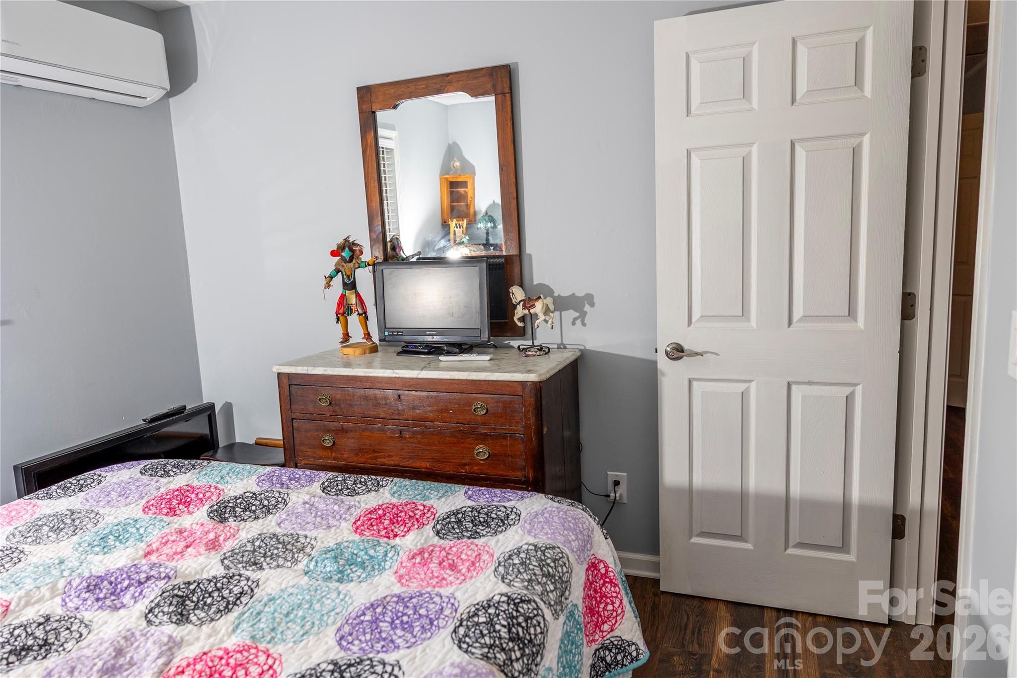 57 Gribble Road Franklin, NC 28734 - Photo 32 of 39 a bedroom with a bed and dresser