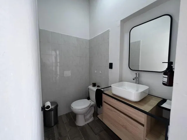 a view of hallway with stairs