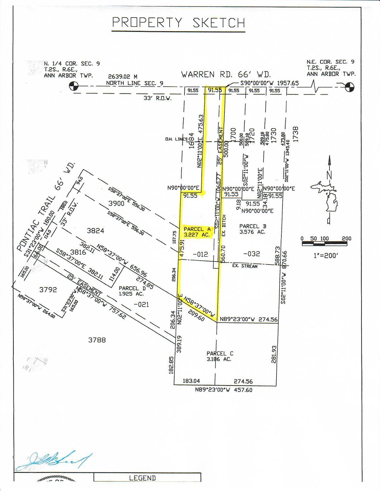 1688 Warren Road Ann Arbor, MI 48105 - Photo 3 of 23 Parcel A Survey