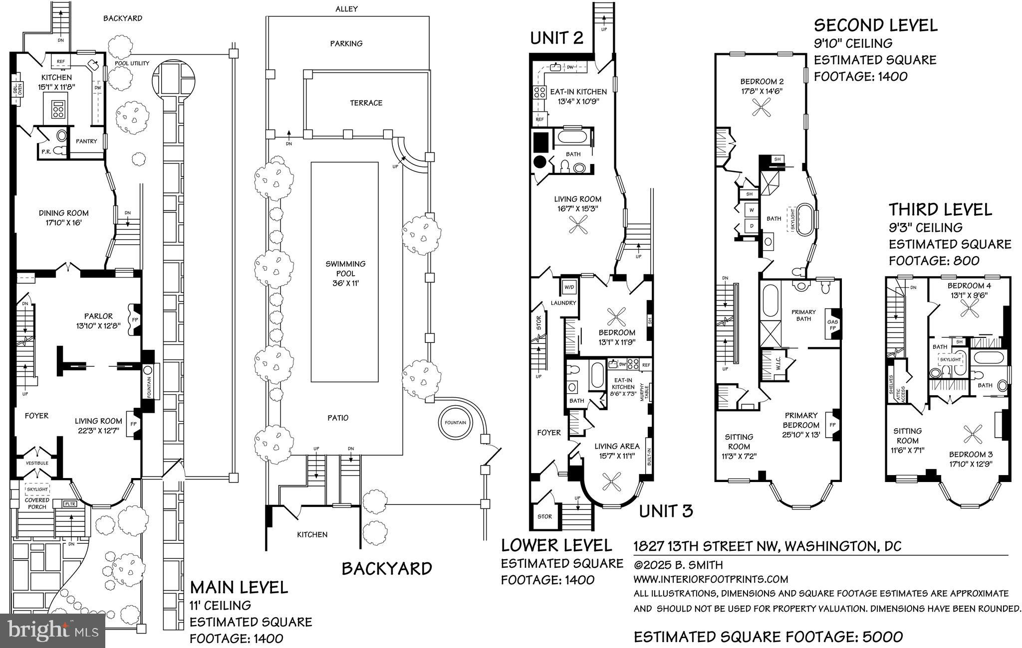 1827 13th Street Northwest Washington, DC 20009 - Photo 23 of 23 a black and white photo of a picture