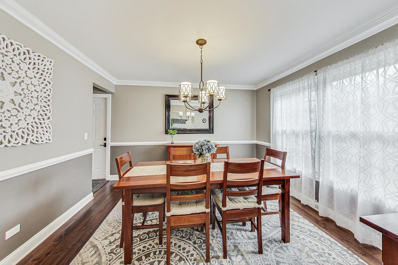 1345 East Bailey Road Naperville, IL 60565 - Photo 6 of 49 a dining room with furniture and window