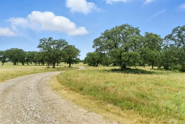 a view of swimming pool with a yard