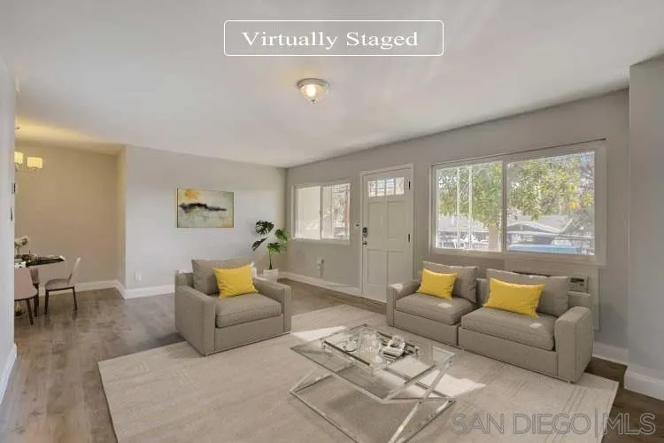 9060 Rosedale Drive Spring Valley, CA 91977 - Photo 2 of 28 a living room with furniture and a large window