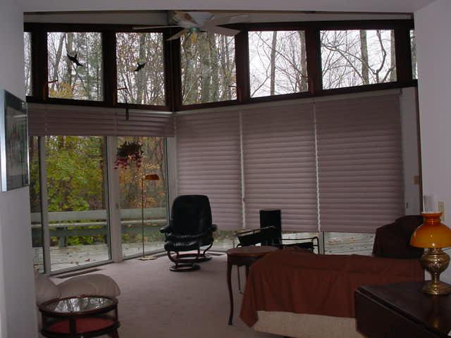 14 Averic Road Stockbridge, MA 01266 - Photo 8 of 16 a livingroom with workspace and a window