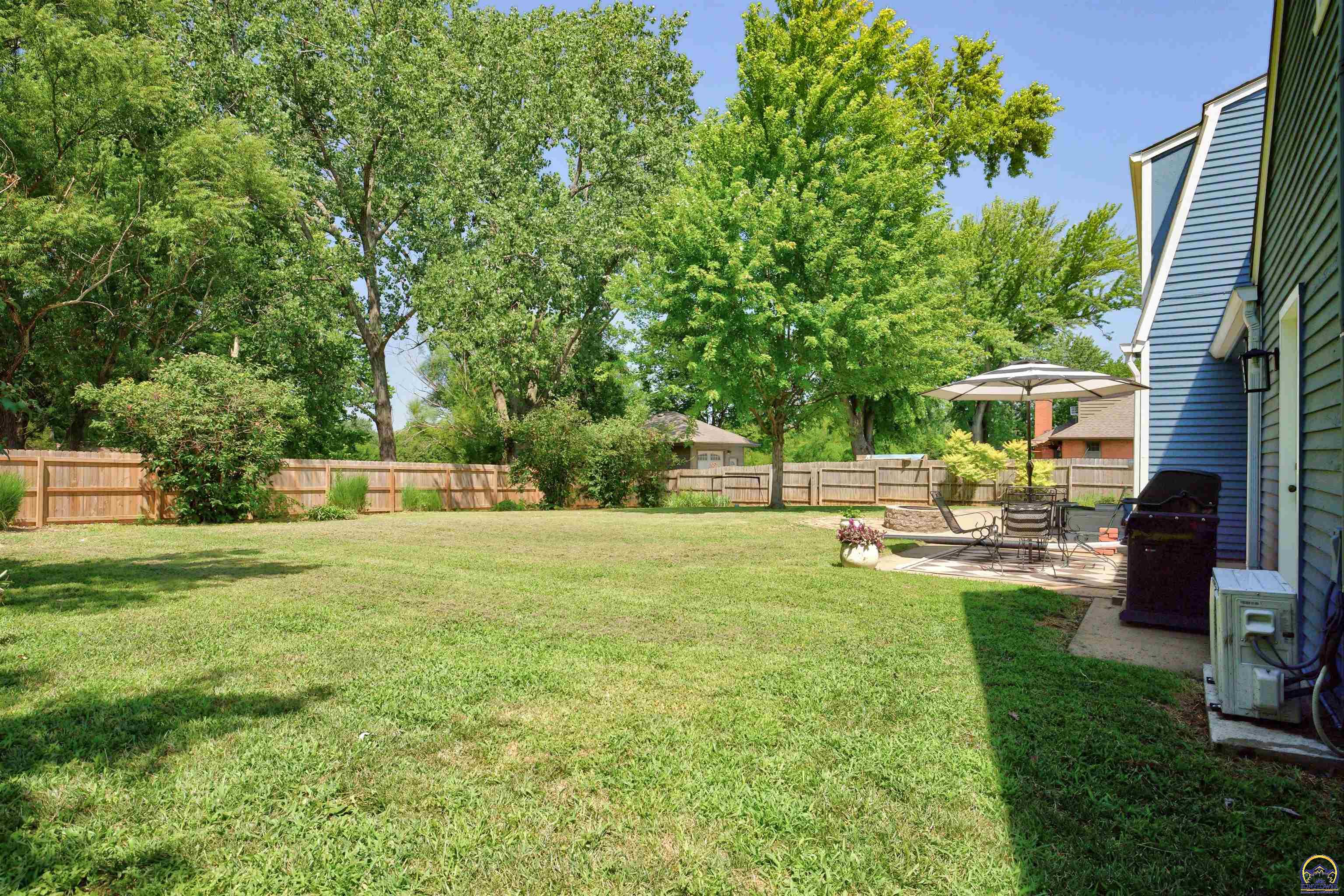 3949 Southwest Parlington Road Topeka, KS 66610 - Photo 41 of 60 Fully Fenced Backyard
