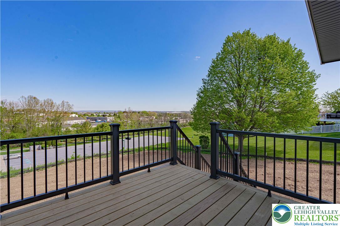 261 Maple Street Coplay, PA 18037 - Photo 45 of 53 a view of a roof with wooden floor and fence
