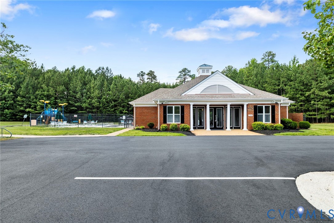 13524 Mountcastle Road Chesterfield, VA 23832 - Photo 33 of 44 Community clubhouse featuring a brick exterior, wh