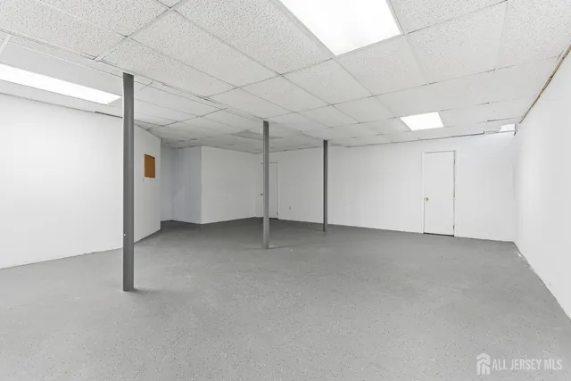 a view of an empty storage area