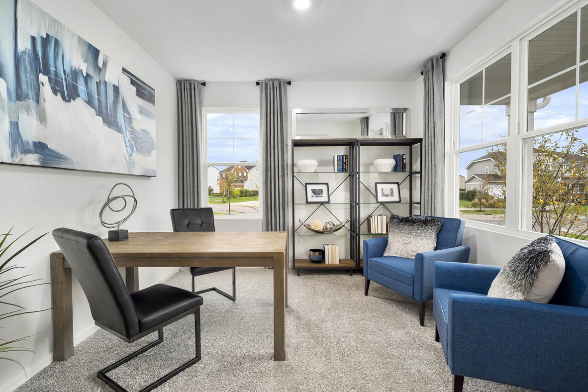 2721 Berrywood Lane Yorkville, IL 60560 - Photo 3 of 38 a living room with furniture and a large window