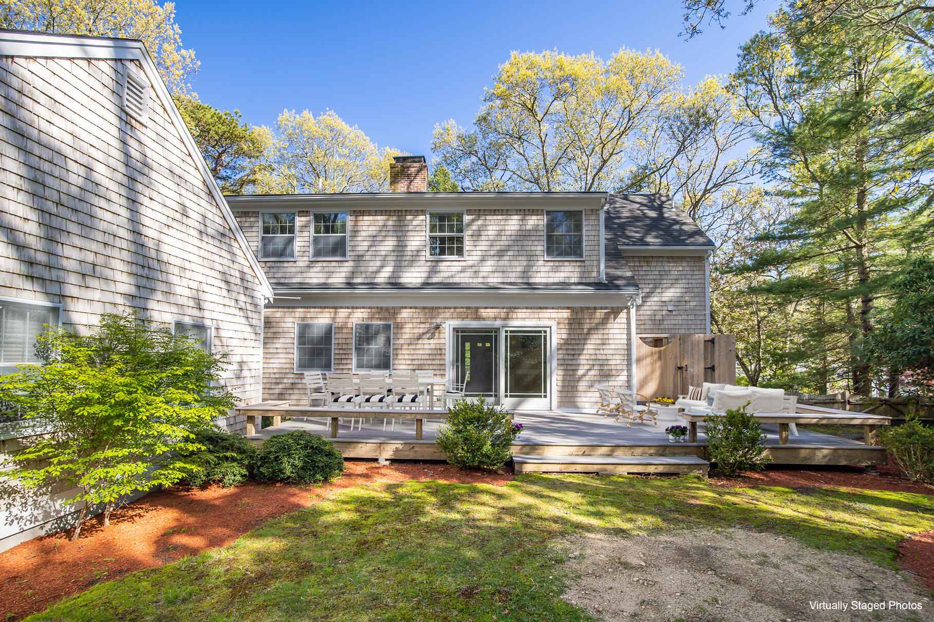 1118 Bumps River Road Centerville, MA 02632 - Photo 15 of 20 a view of a house with a big yard