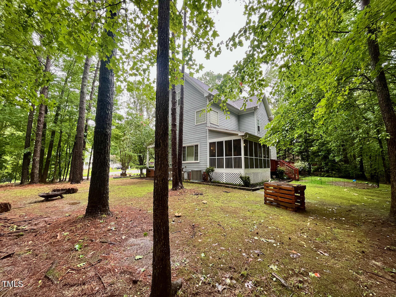 159 Geranium Way Clayton, NC 27527 - Photo 28 of 29 a view of a patio with furniture and garden